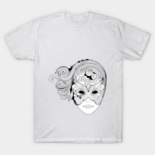 Venetian carnival mask T-Shirt